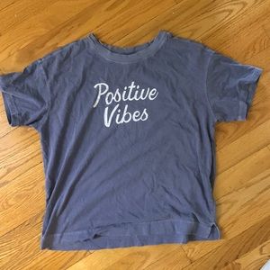Old Navy Positive Vibes Shirt